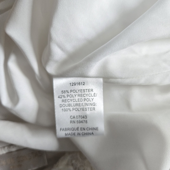 New Caroline Constas White Lace Trim Ivory Midi Dress X-Small NWT - Picture 16 of 16